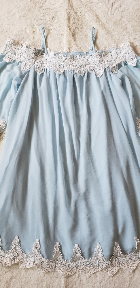LUSH  baby blue dress